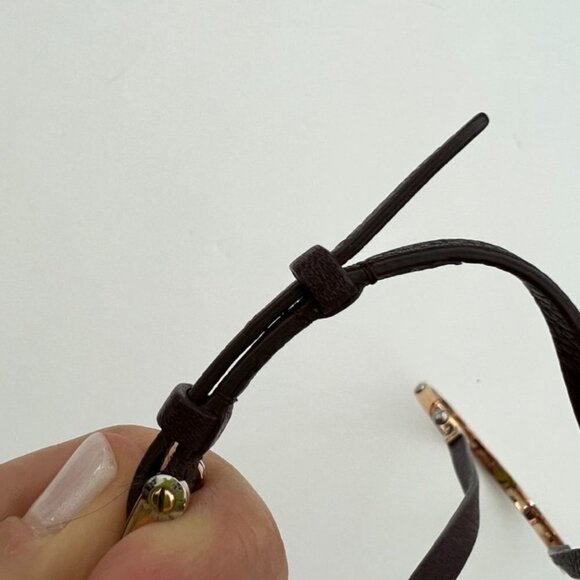 Henri Bendel brown gold wrap around bracelet - Picture 5 of 6